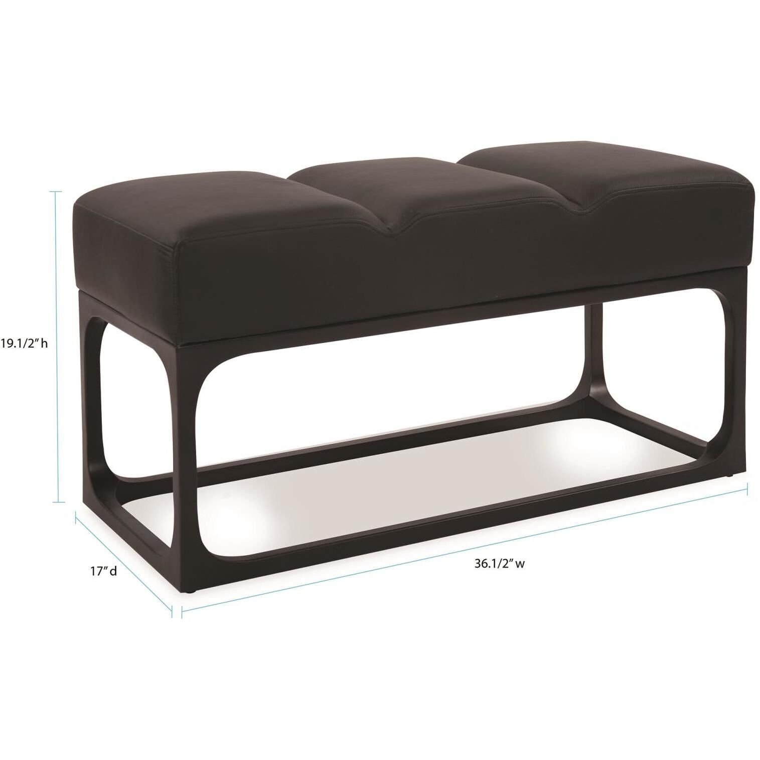 Roma Graphite Bench